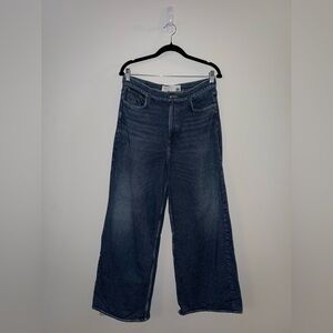 RAG & BONE Miramar Sofie High Waist Ankle Wide Leg Sweatpant Jeans